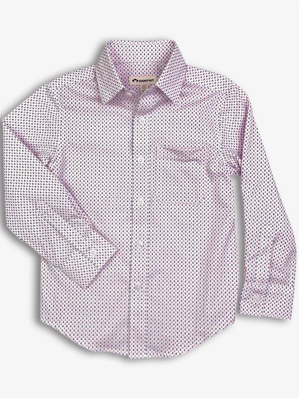 Appaman Standard Boys Dress Shirt - Anchors